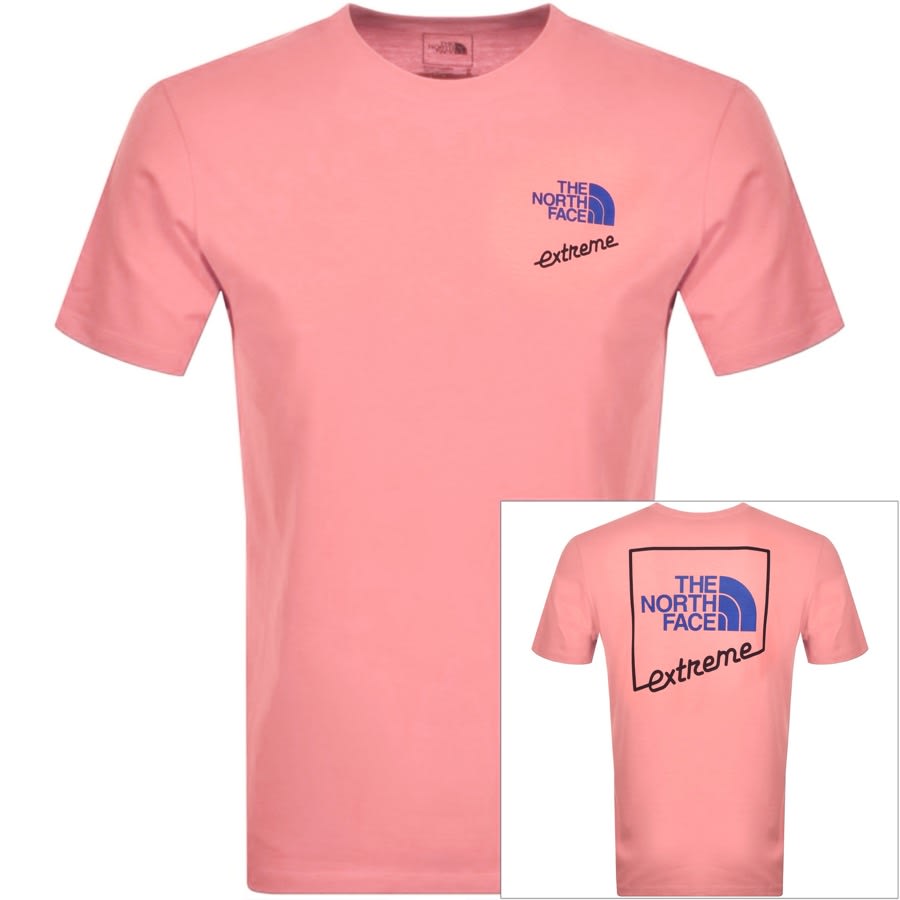 Alternative Image for ProductThe North Face Short Sleeved Extreme T Shirt Pink1